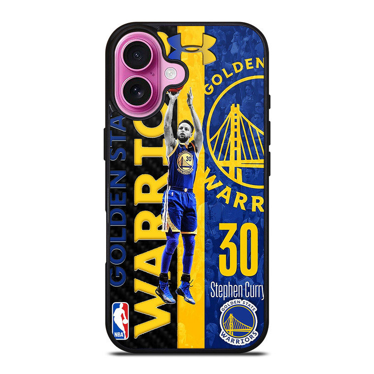 STEPHEN CURRY 30 GOLDEN STATE WARRIORS iPhone 16 Plus Case STEPHEN CURRY 30 GOLDEN STATE WARRIORS iPhone 16 Plus Case