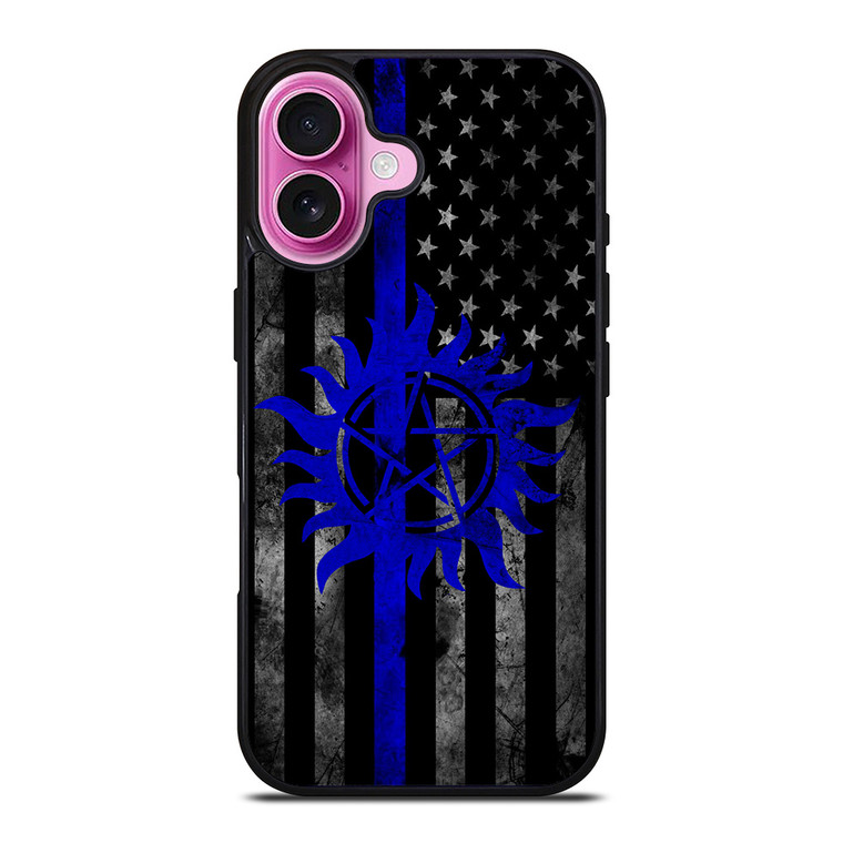 SUPERNATURAL LOGO 2 iPhone 16 Plus Case