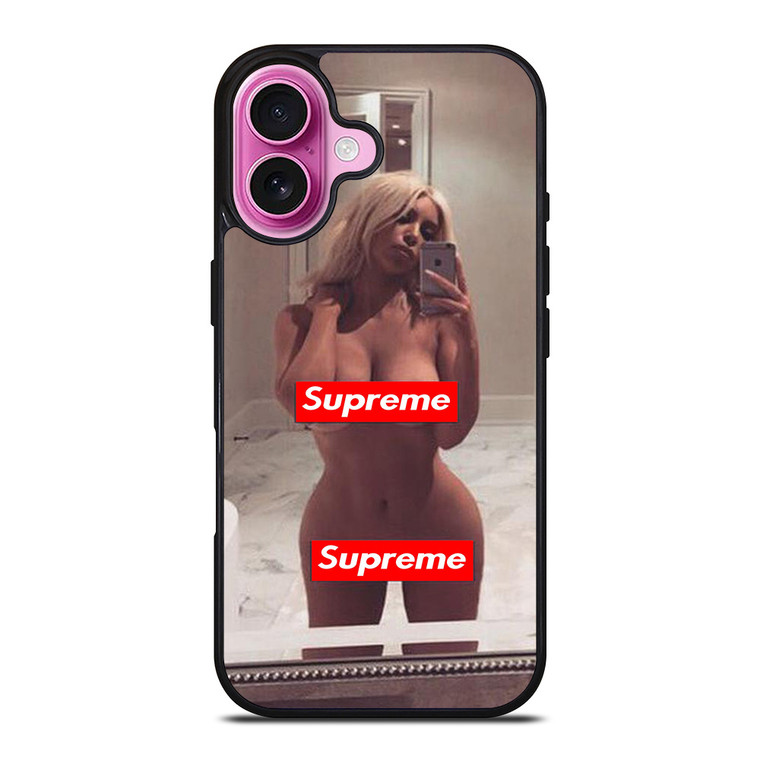 SUPREME KIM KARDASHIAN iPhone 16 Plus Case SUPREME KIM KARDASHIAN iPhone 16 Plus Case