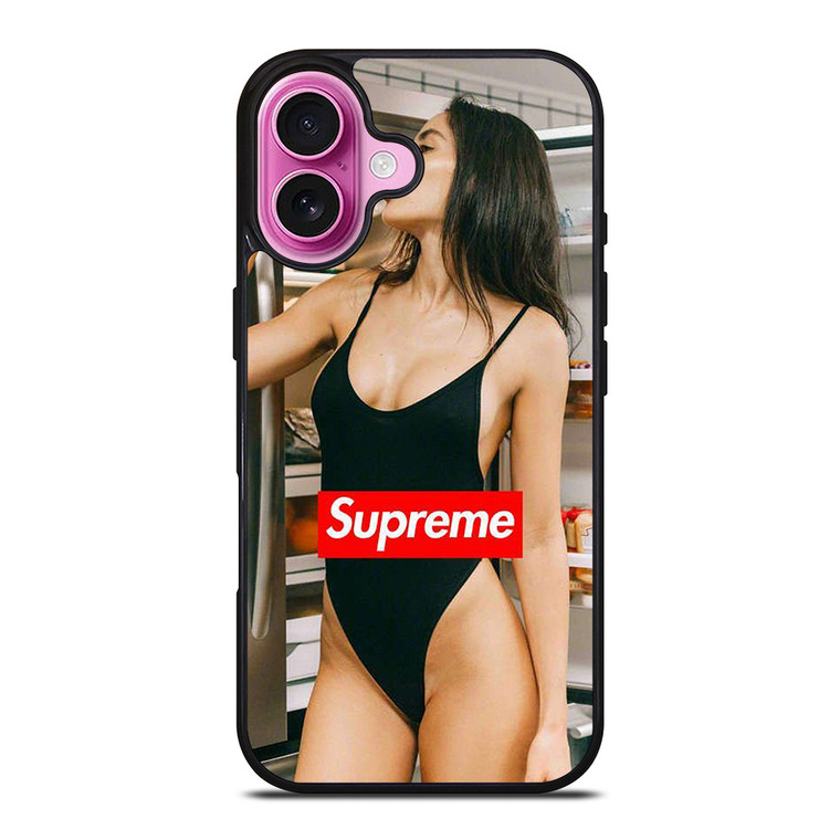 SUPREME LOGO SUMMER DRINKING iPhone 16 Plus Case