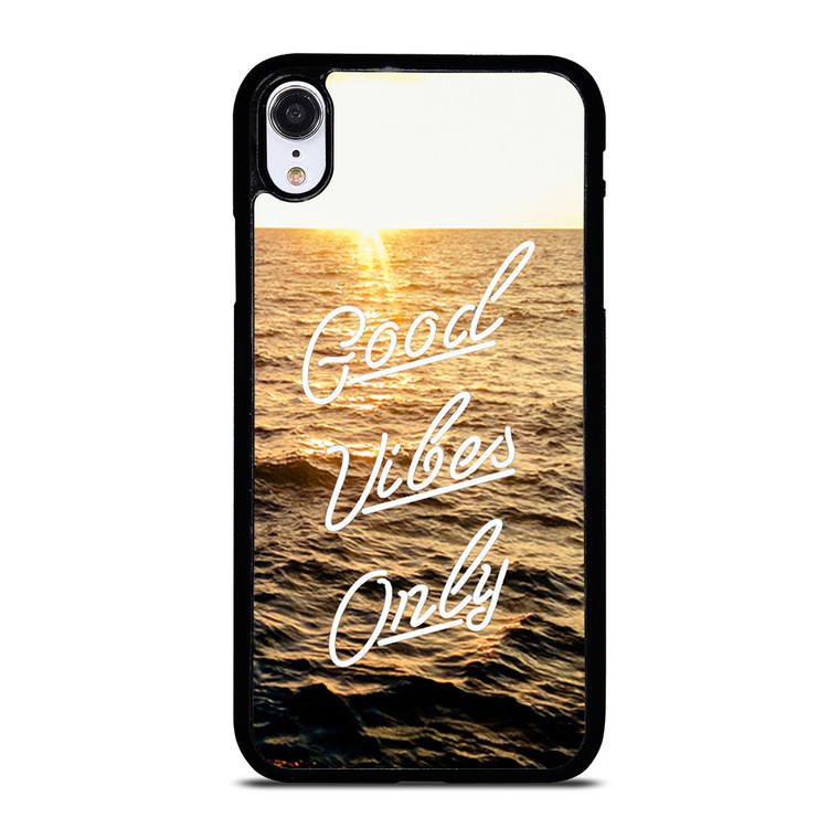 GOOD VIBES ONLY iPhone XR Case