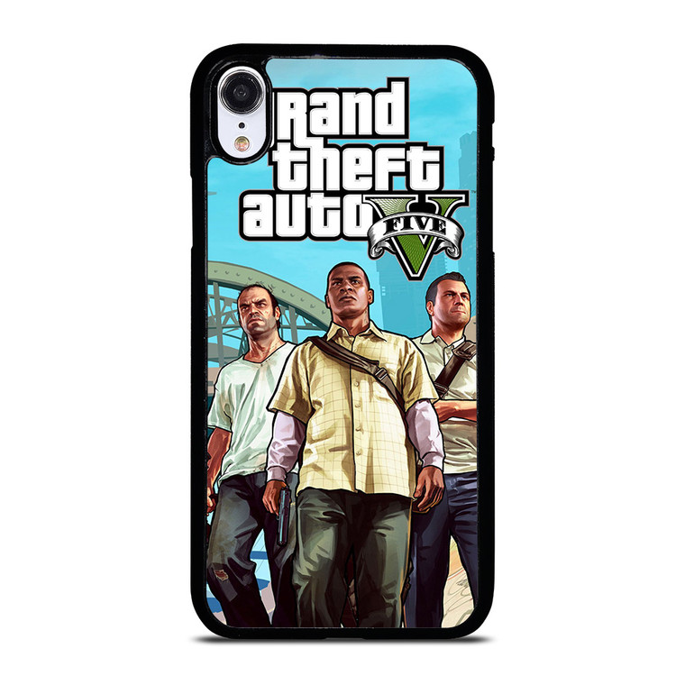 GRAND THEFT AUTO FIVE GTA GAME CHARACTER iPhone XR Case