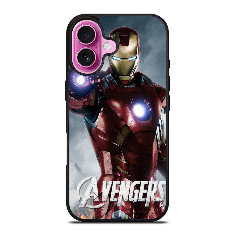 THE AVENGERS IRON MAN iPhone 16 Plus Case