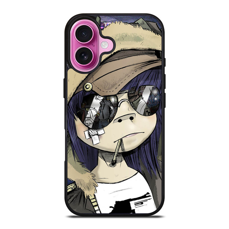 THE GORILLAZ NOODLES iPhone 16 Plus Case