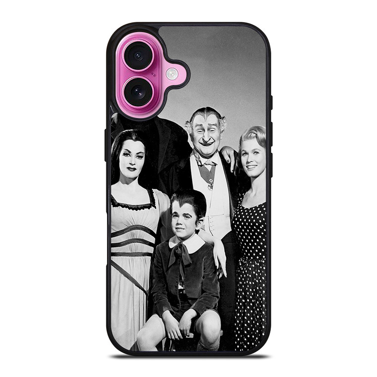 THE MUNSTERS IN COLOR FAMILY PORTRAIT iPhone 16 Plus Case