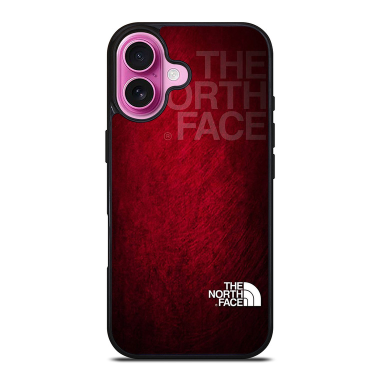 THE NORTH FACE LOGO RED GRUNGE iPhone 16 Plus Case