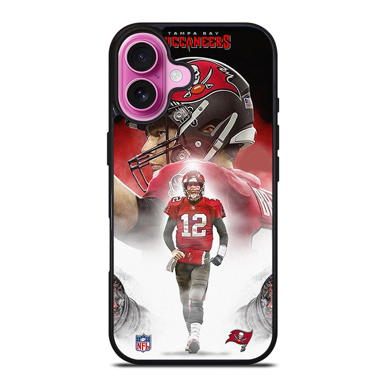 TOM BRADY TAMPA BAY BUCCANEERS iPhone 16 Plus Case TOM BRADY TAMPA BAY BUCCANEERS iPhone 16 Plus Case