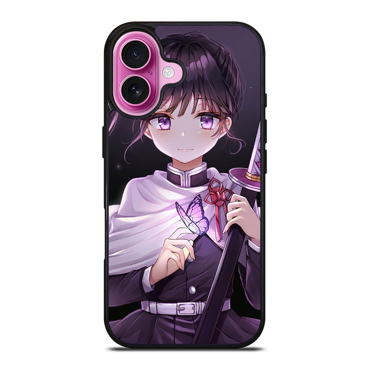 TSUYURI KANAO ANIME KIMETSU NO YAIBA DEMON SLAYER iPhone 16 Plus Case TSUYURI KANAO ANIME KIMETSU NO YAIBA DEMON SLAYER iPhone 16 Plus Case