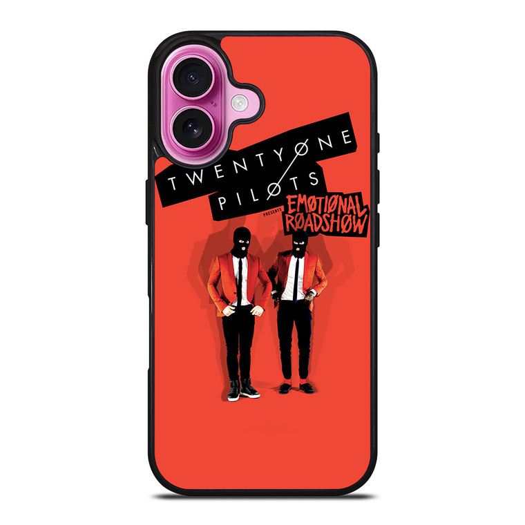 TWENTY ONE PILOTS EMOTIONAL ROADSHOW iPhone 16 Plus Case
