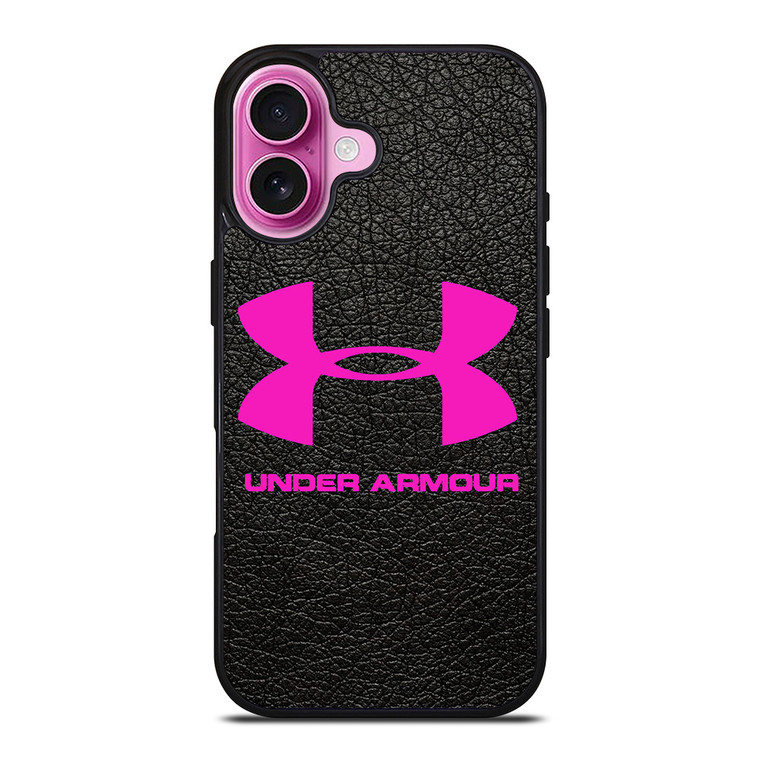UNDER ARMOUR PINK LOGO iPhone 16 Plus Case