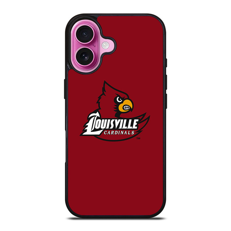 UNIVERSITY OF LOUISVILLE CARDINALS iPhone 16 Plus Case