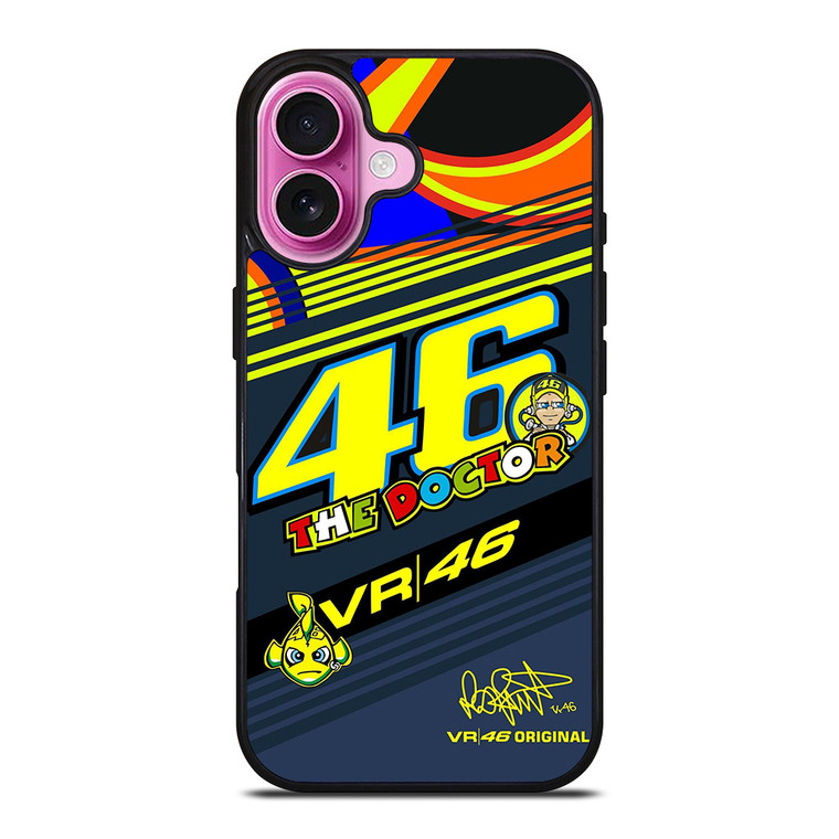 VALENTINO ROSSI VR 46 MOTO GP iPhone 16 Plus Case