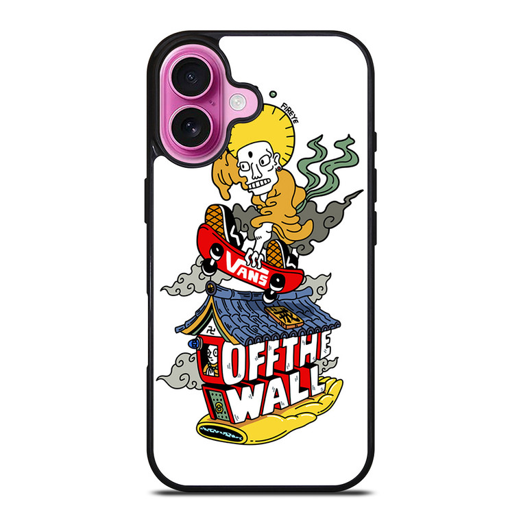 VANS OFF THE WALL LOGO ART iPhone 16 Plus Case