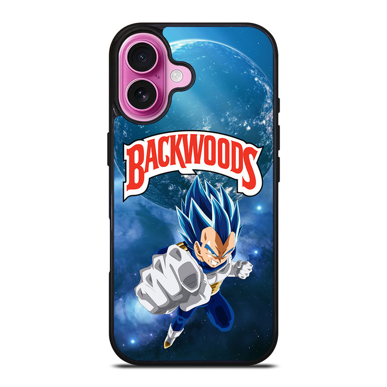 VEGETA DRAGON BALL BACKWOOD iPhone 16 Plus Case