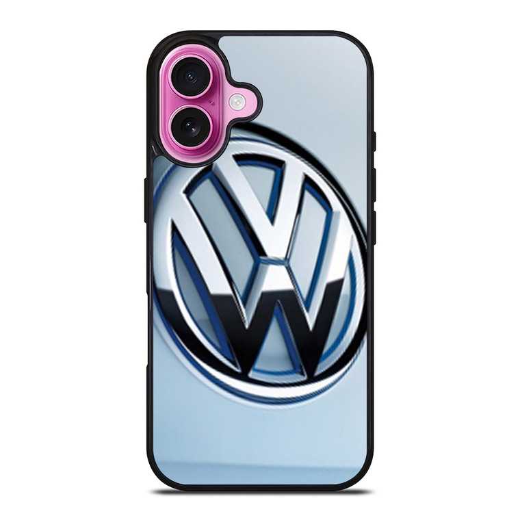 VW VOLKSWAGEN EMBLEM SILVER iPhone 16 Plus Case