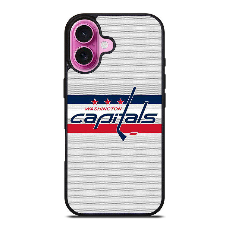 WASHINGTON CAPITALS LOGO EMBLEM HOCKEY CLUB iPhone 16 Plus Case