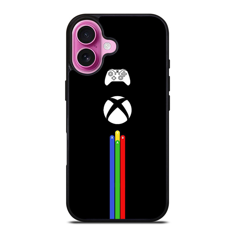 X BOX GAME CONSOLE ARTWORK iPhone 16 Plus Case