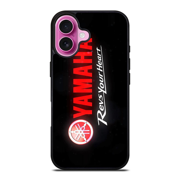 YAMAHA LOGO REVS YOUR HEART iPhone 16 Plus Case