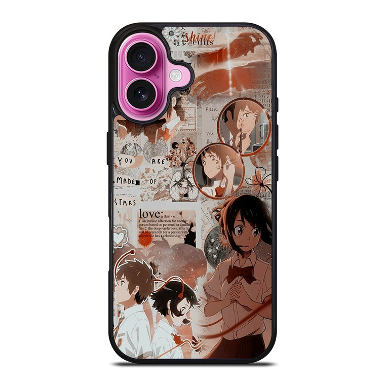 YOUR NAME ANIME iPhone 16 Plus Case