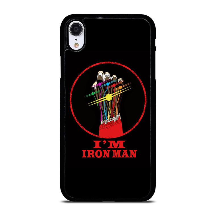 I AM IRON MAN INFINITY STONE iPhone XR Case