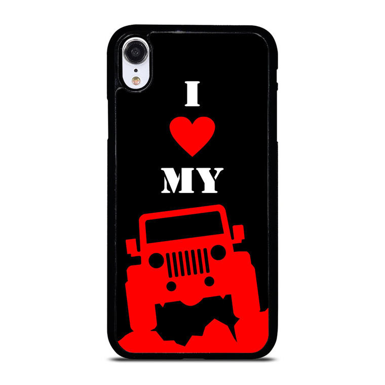 I LOVE MY JEEP iPhone XR Case