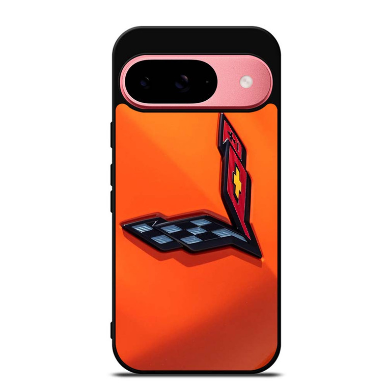CHEVY CORVETTE LOGO WING Google Pixel 9 Case