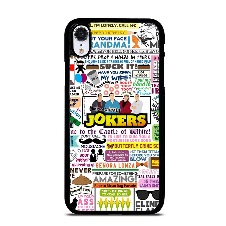 IMPRACTICAL JOKERS QUOTES iPhone XR Case
