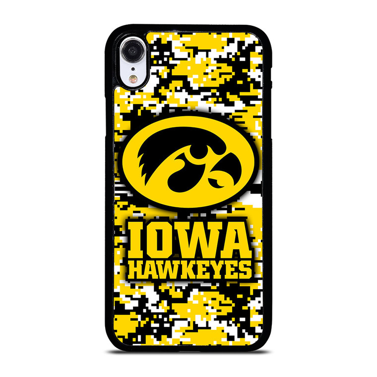 IOWA HAWKEYES CAMO iPhone XR Case