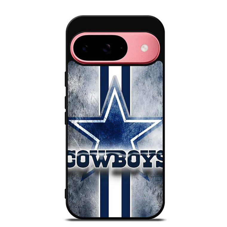 DALLAS COWBOYS FOOTBALL STAR STRIP SILVER Google Pixel 9 Case