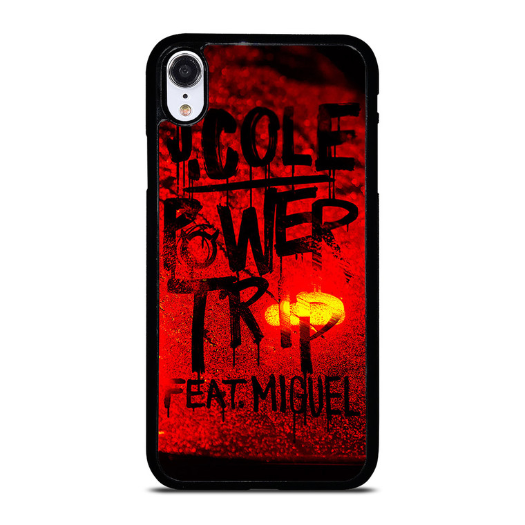 J COLE POWER TRIP ARTWORK iPhone XR Case