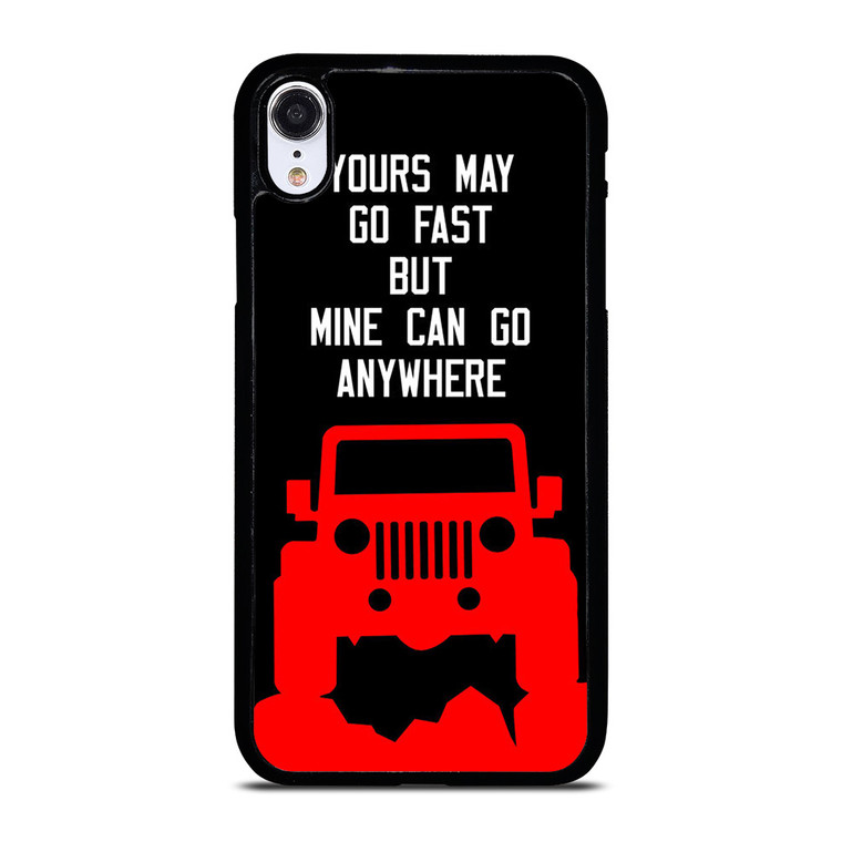 JEEP ADVENTURE QUOTE iPhone XR Case
