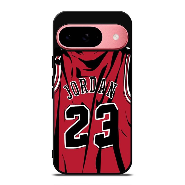 MICHAEL JORDAN 23 JERSEY ART Google Pixel 9 Case