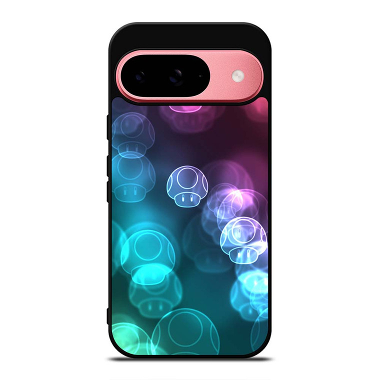 MUSHROOM NEON MARIO BROSS Google Pixel 9 Case