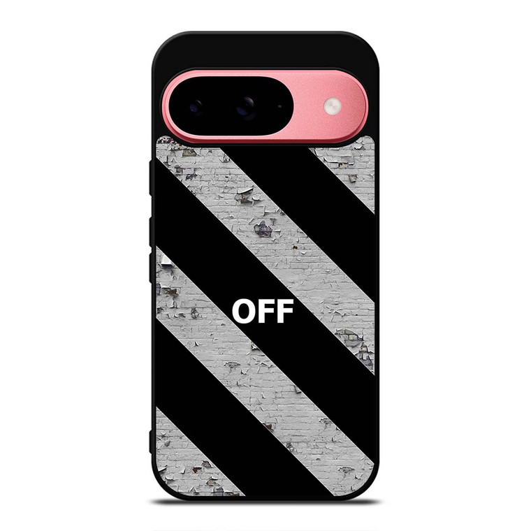 OFF WHITE LOGO STRIPE Google Pixel 9 Case