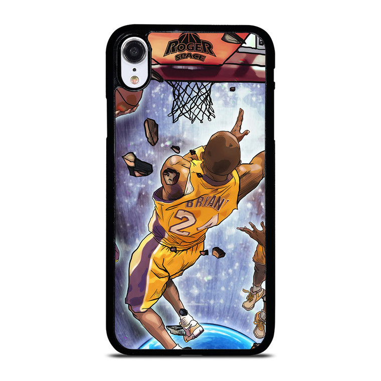 LA LAKERS KOBE BRYANT JUMP ART iPhone XR Case LA LAKERS KOBE BRYANT JUMP ART iPhone XR Case