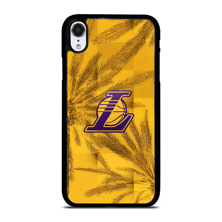LA LAKERS LOS ANGELES LOGO iPhone XR Case