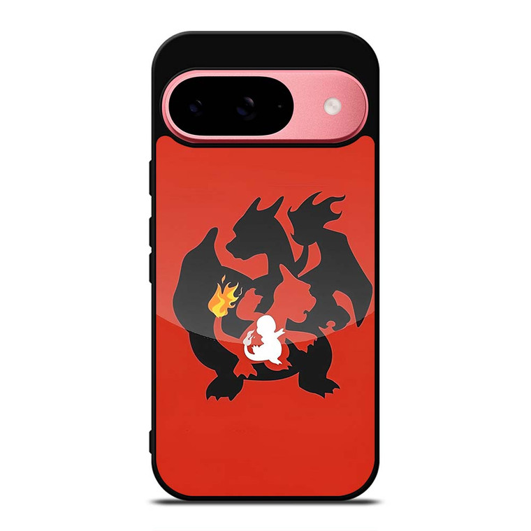 POKEMON CHARMANDER CHARMELEON CHARIZARD Google Pixel 9 Case POKEMON CHARMANDER CHARMELEON CHARIZARD Google Pixel 9 Case