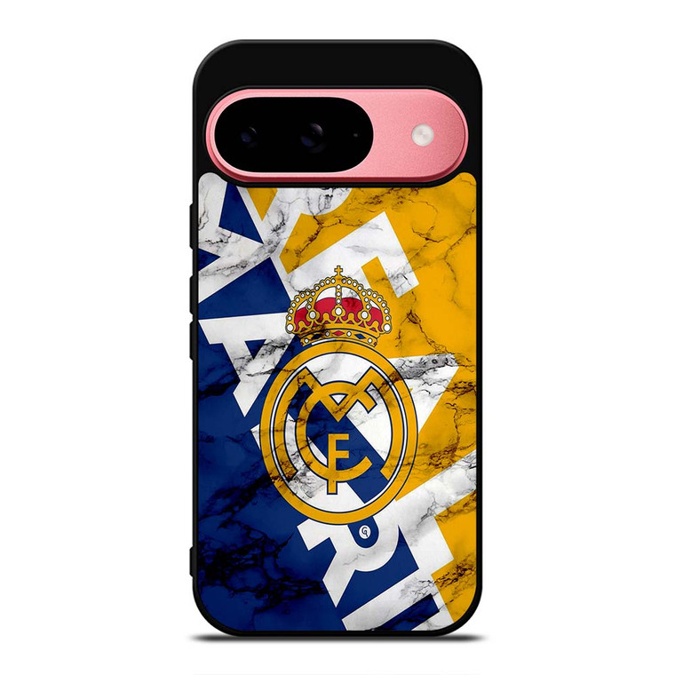 REAL MADRID MARBLE ART LOGO Google Pixel 9 Case