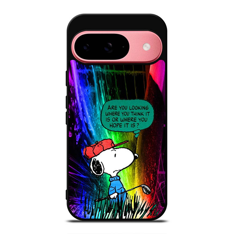 SNOOPY QUESTION Google Pixel 9 Case