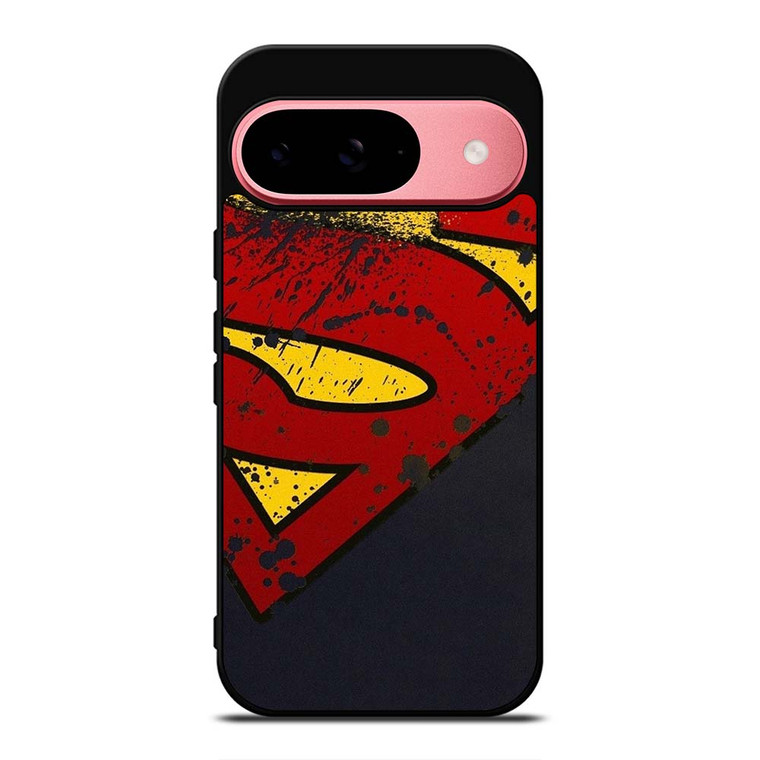SUPERMAN LOGO BRUSH Google Pixel 9 Case