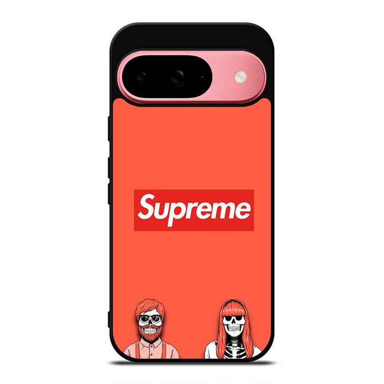SUPREME RED SKULL Google Pixel 9 Case