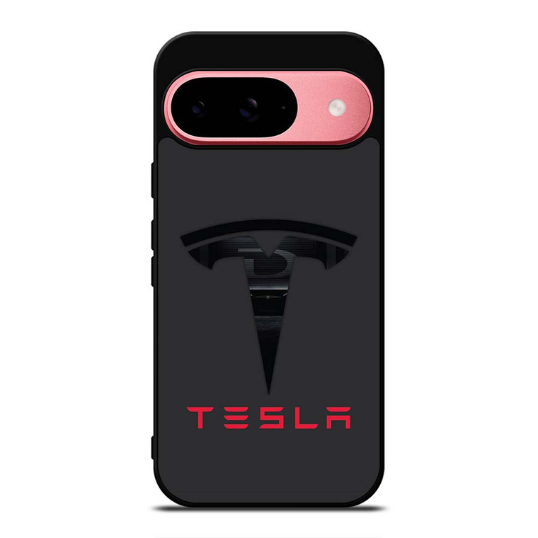 TESLA MOTORS BLACK ICON Google Pixel 9 Case