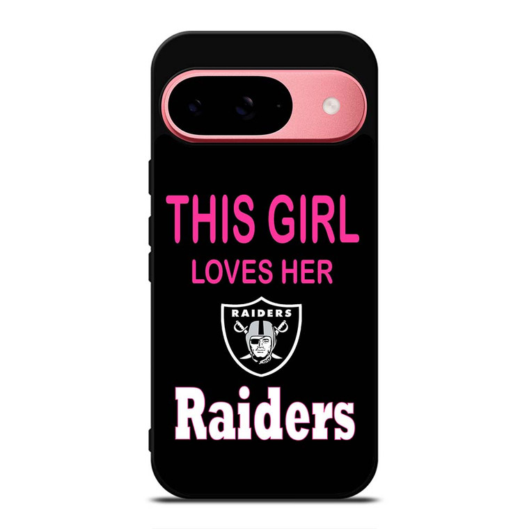 THIS GIRL LOVES THE RAIDERS Google Pixel 9 Case