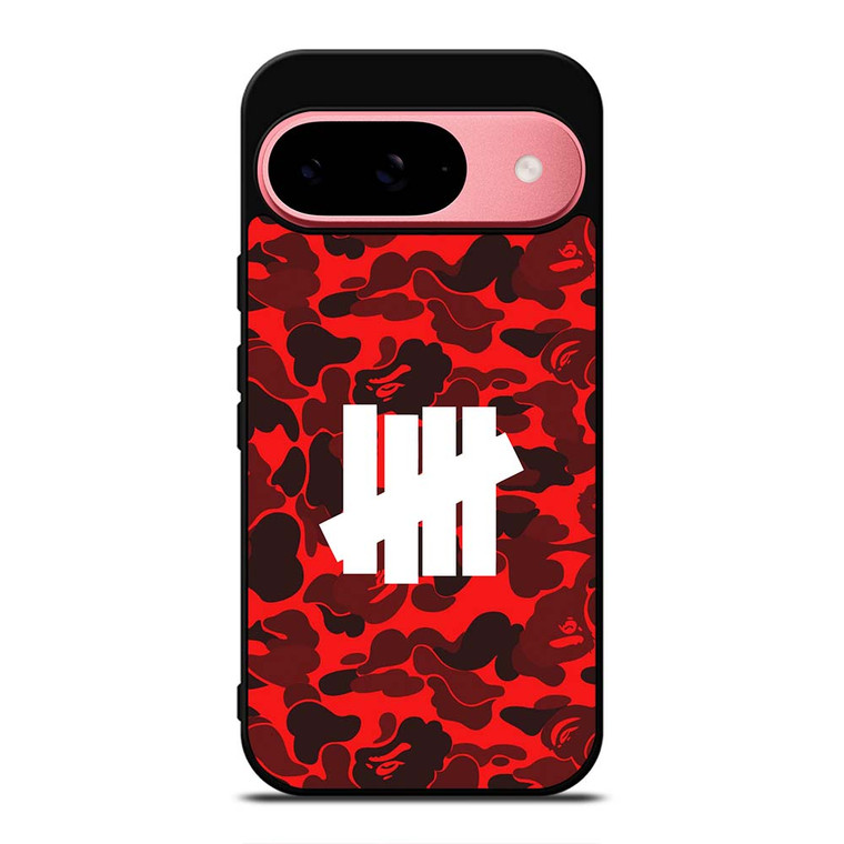 UNDEFEATED BAPE CAMO RED Google Pixel 9 Case UNDEFEATED BAPE CAMO RED Google Pixel 9 Case