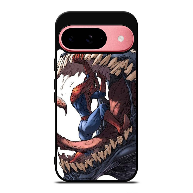 VENOM VS SPIDERMAN MARVEL CARTOON Google Pixel 9 Case