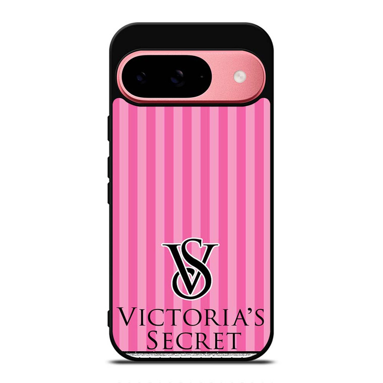 VICTORIA'S SECRET LOGO POLKADOT STRIPE Google Pixel 9 Case