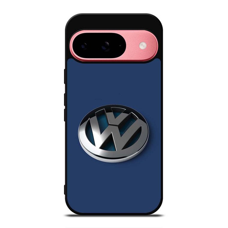 VW VOLKSWAGEN GLOSSY LOGO EMBLEM Google Pixel 9 Case VW VOLKSWAGEN GLOSSY LOGO EMBLEM Google Pixel 9 Case