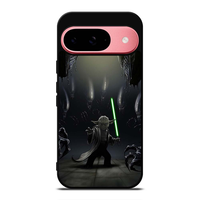 YODA VS ALIENS Google Pixel 9 Case