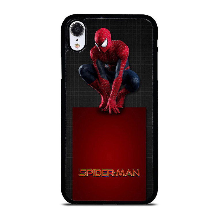 MARVEL SPIDERMAN SHOWING ACTION iPhone XR Case