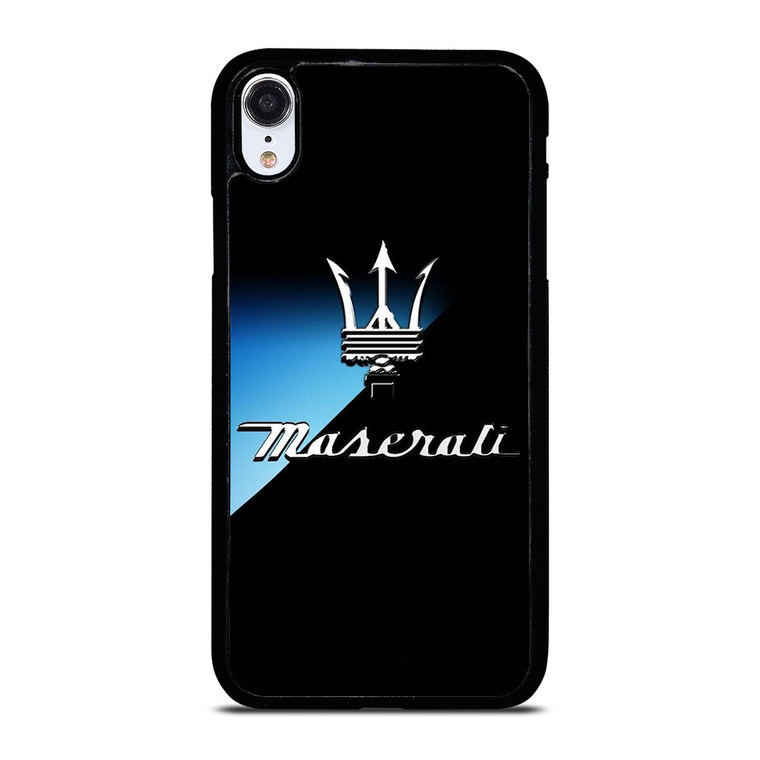 MASERATI DARK BLUE LOGO iPhone XR Case